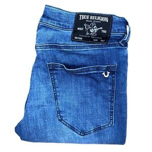 RARE True Religion Jeans Size 33 TONY Blue